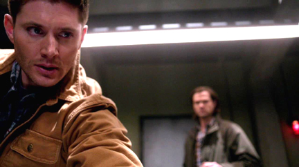 Dean goes after Ezra.